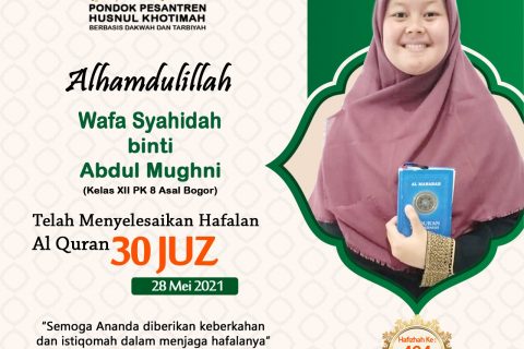 Wafa Syahidah binti Abdul Mughni