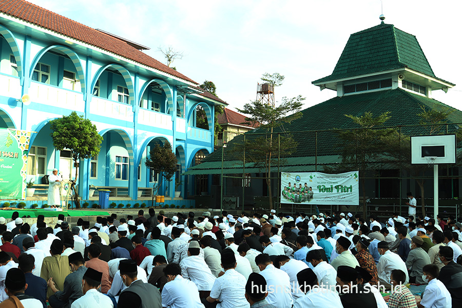 Pertamakali Santri Sholat Idul Fitri Di Pesantren