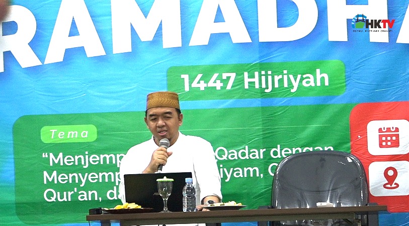 Kajian I’tikaf Masjid Husnul Khotimah Bedah Strategi Manajemen Keuangan Syariah