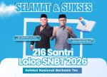216 Santri Lolos SNBT 2026, MA Husnul Khotimah Tembus Kampus-Kampus Favorit Nasional