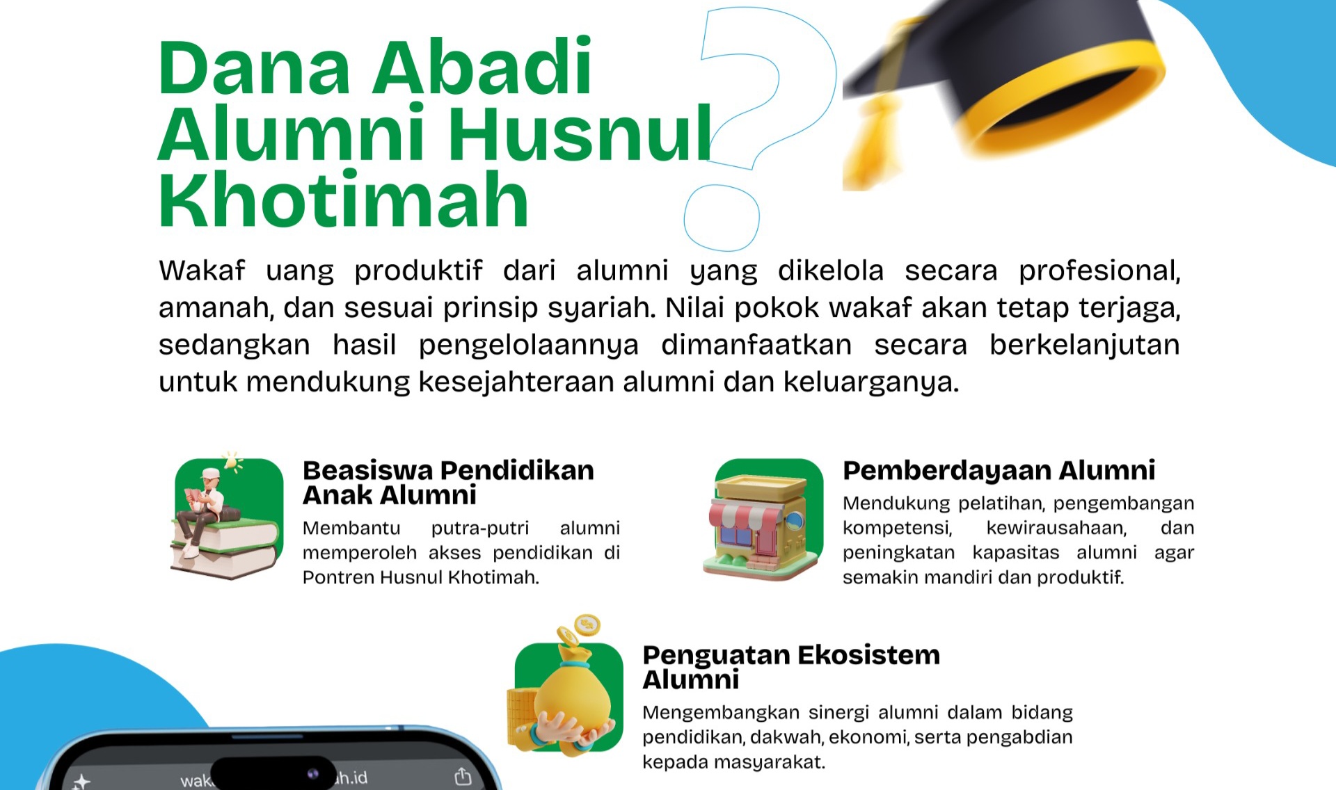 HK Luncurkan Dana Abadi Alumni, Ikhtiar Bersama Menjaga Warisan Kebaikan