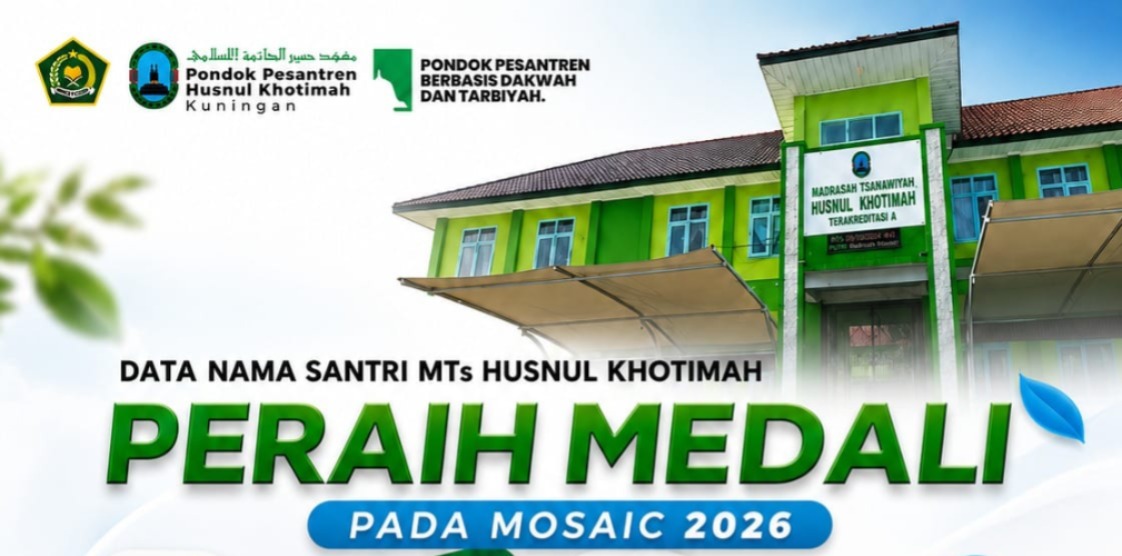 MTs Husnul Khotimah Sumbang Empat Medali Emas, Berkontribusi Harumkan Nama Kuningan di MOSAIC Jawa Barat 2026
