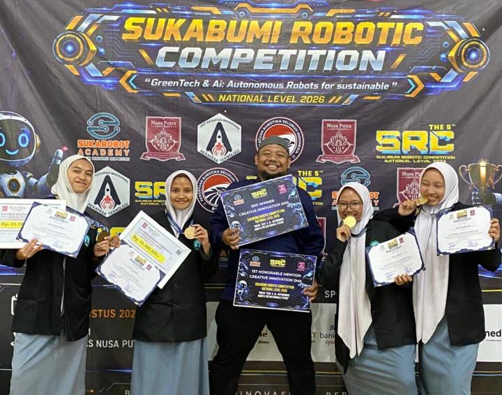 Tim Robotik MA Husnul Khotimah Borong Tiga Juara SRC 2026