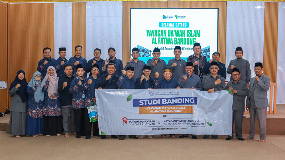 Perkuat Manajemen Pendidikan, Yayasan Al-Fatwa Bandung Studi Banding Ke Yayasan Husnul Khotimah Kuningan